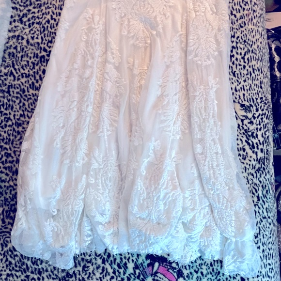 🌹Free People lace mini dress - Picture 5 of 16